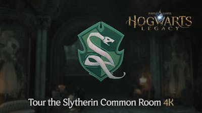Hogwarts Legacy - Tour the Slytherin Common Room [4K]