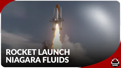 Rocket Launch Niagara Fluids