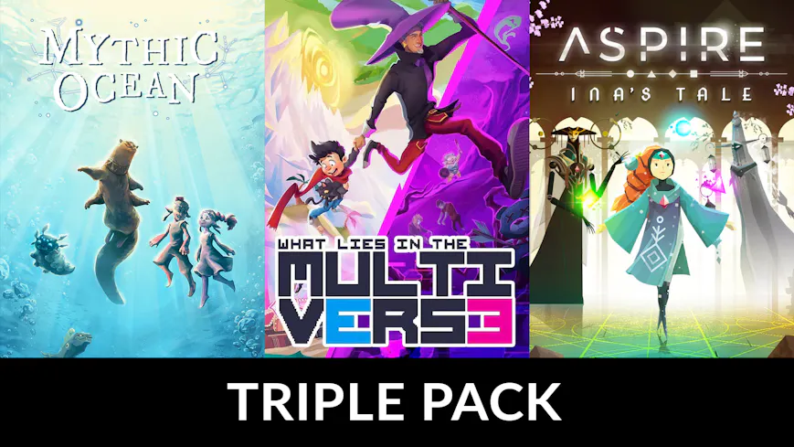 Product cover for Sea, Space & The Surreal Adventure Triple Pack