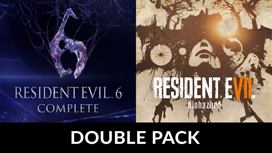 Product cover for Resident Evil 6 Complete & Resident Evil 7 Biohazard Double Pack