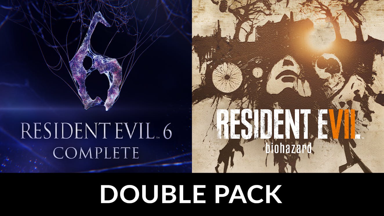 Product cover for Resident Evil 6 Complete & Resident Evil 7 Biohazard Double Pack