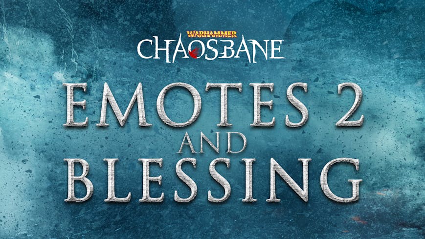 Warhammer Chaosbane Emotes 2 and Blessing