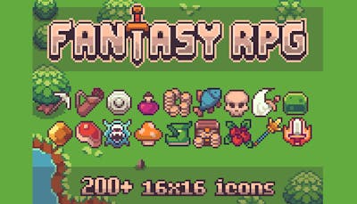 Fantasy RPG Icons Pack