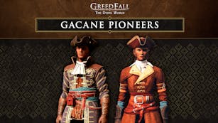 Product cover for GreedFall: The Dying World - Gacane Pioneers Pack - DLC