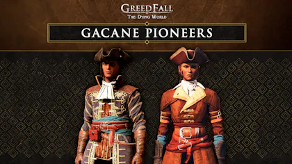 Product cover for GreedFall: The Dying World - Gacane Pioneers Pack - DLC