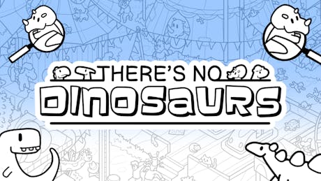 Product cover for There's No Dinosaurs