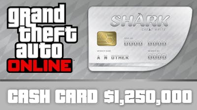 Grand Theft Auto Online : Great White Shark Cash Card