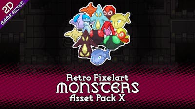 Monsters Asset Pack W10 - Monster Factory