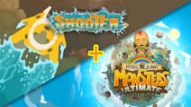 Product cover for PixelJunk™ Monsters Ultimate + Shooter Bundle