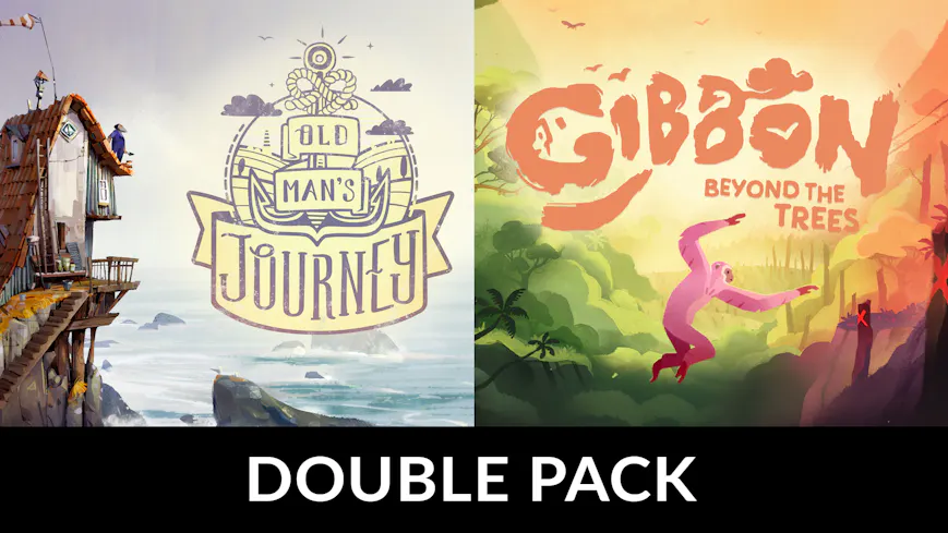 Product cover for Old Man's Journey & Gibbon: Beyond the Trees Double Pack