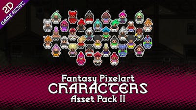 Character Sprites Wave 2 - Fantasy Dreamland