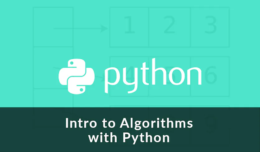 Product cover for Intro to Algorithms with Python