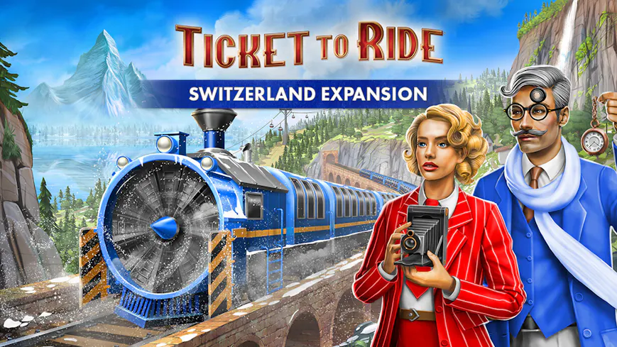 Product cover for Ticket to Ride®: Switzerland Expansion