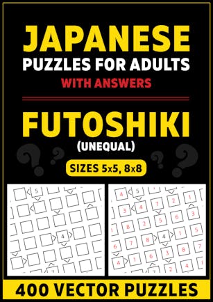 Futoshiki (Unequal) - (400 vector puzzles)