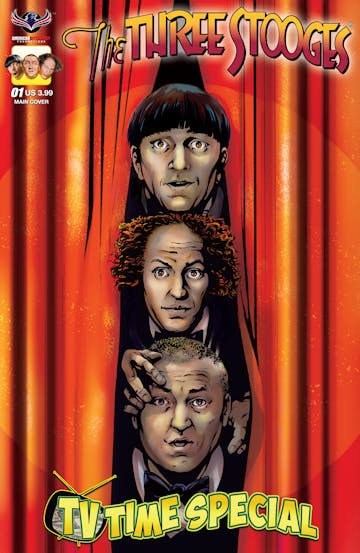 Product cover for The Three Stooges TV Time