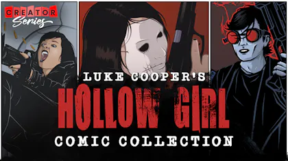 Product cover for Luke Cooper's Hollow Girl Comic Collection