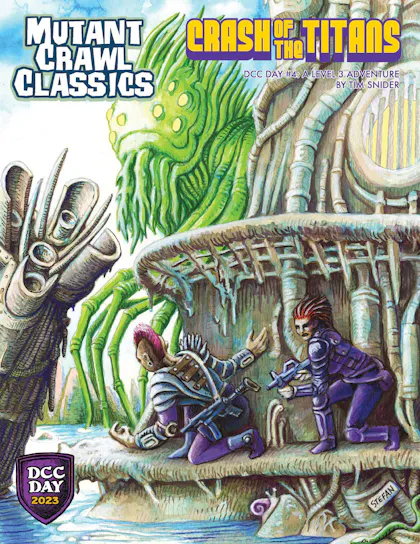 Mutant Crawl Classics: Crash of the Titans - DCC Day 2023