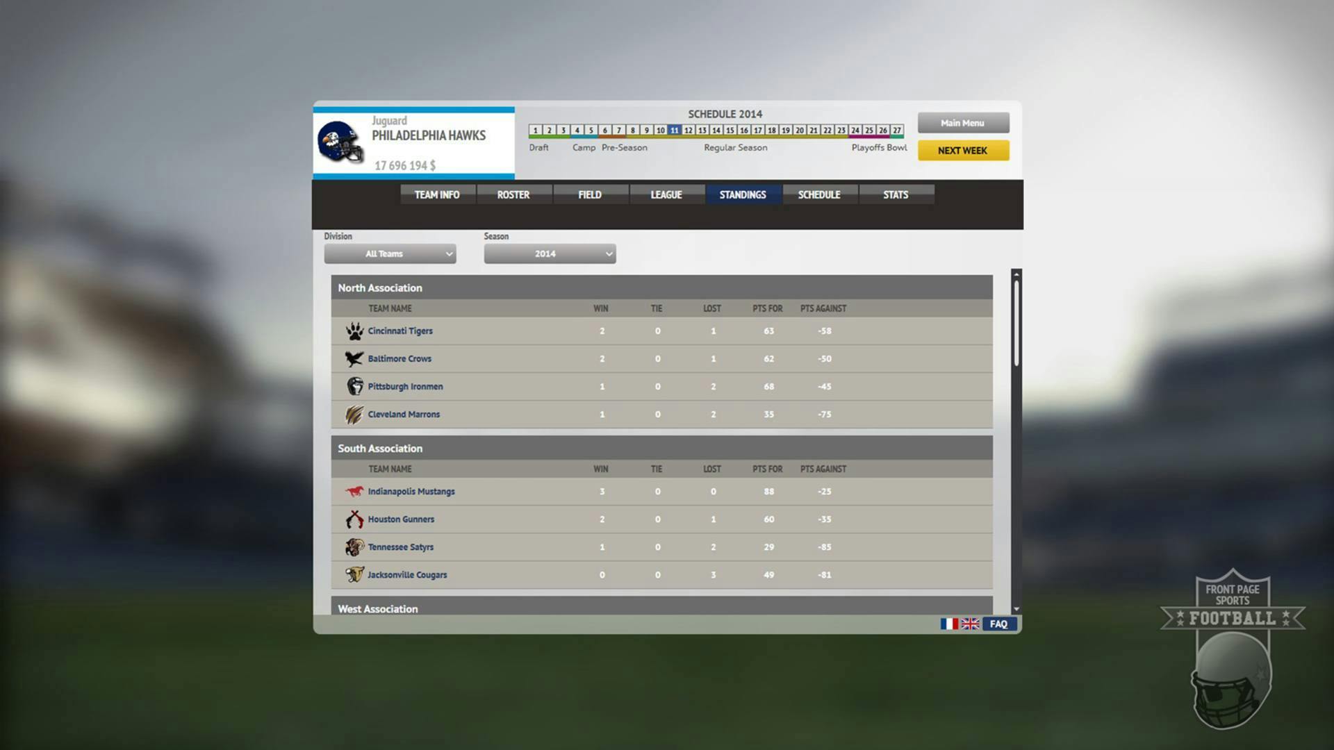 Front Page Sports Football PC Steam Game Fanatical