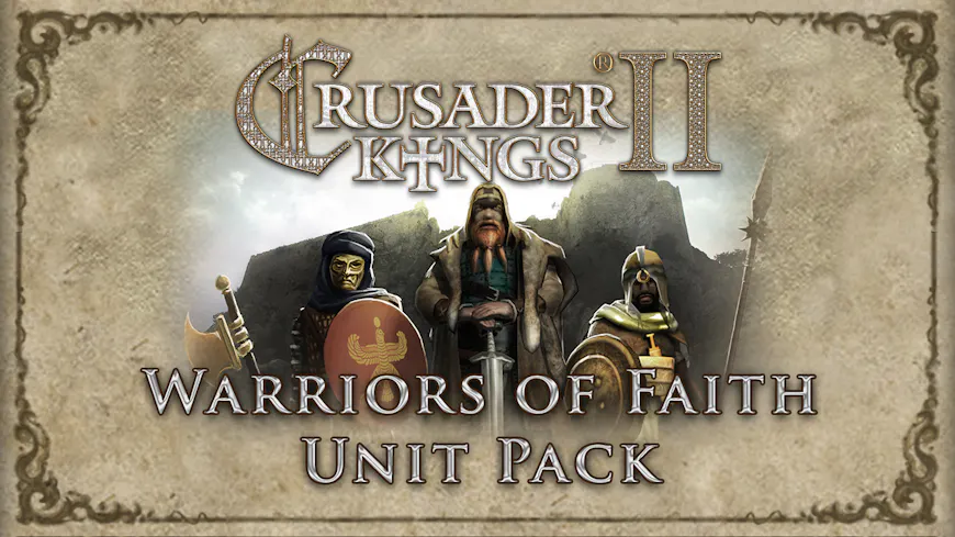 Product cover for Crusader Kings II: Warriors of Faith Unit Pack