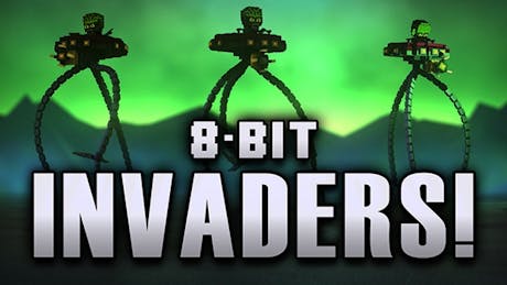 Product cover for 8-Bit Invaders!