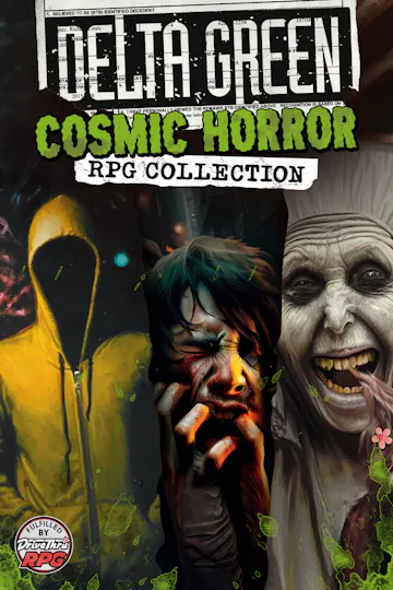 Product cover for Delta Green Cosmic Horror RPG Collection