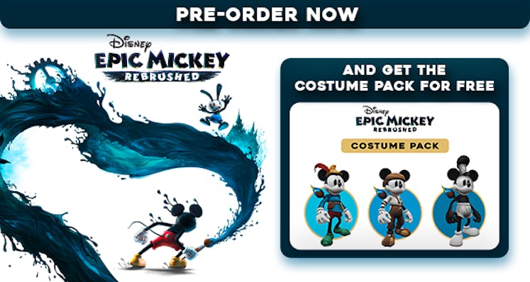 Pre-order Disney Epic Mickey: Rebrushed | PC Steam Game | Fanatical