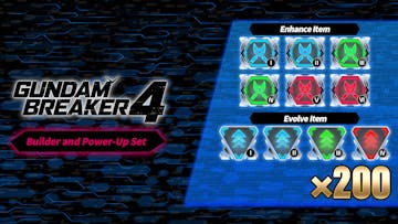 GUNDAM BREAKER 4 - Builder and Power-Up Set