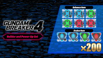 GUNDAM BREAKER 4 - Builder and Power-Up Set