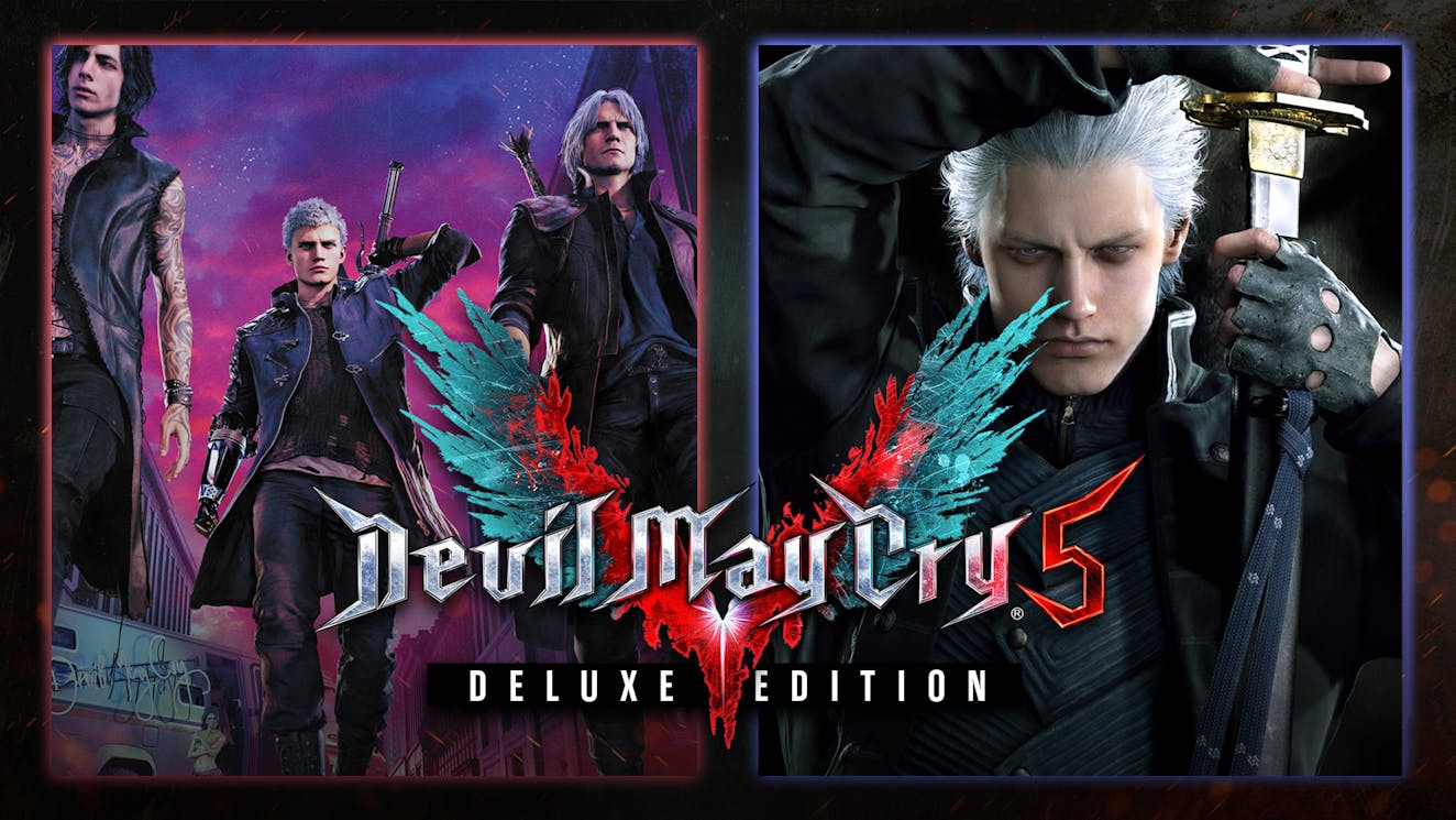 Product cover for Devil May Cry 5 Deluxe + Vergil