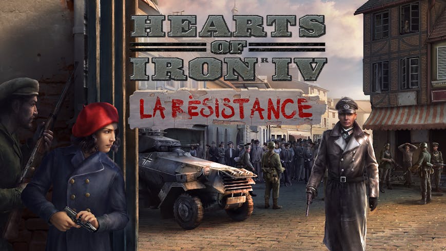 Product cover for Hearts of Iron IV: La Résistance