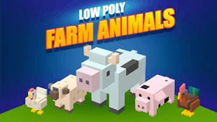 Low Poly Farm Animals