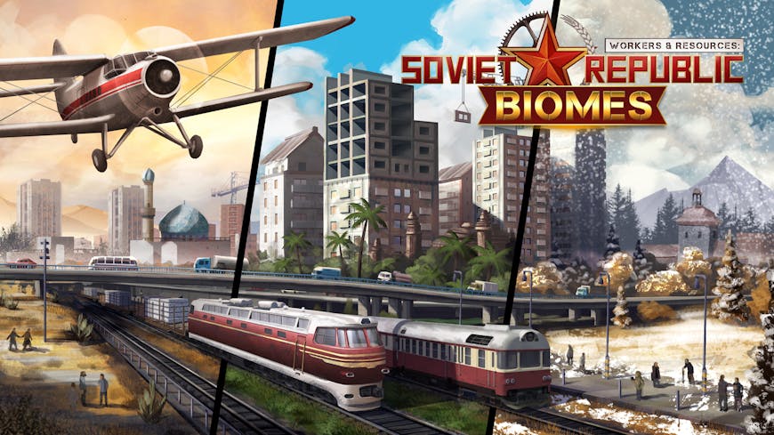 Product cover for Workers & Resources: Soviet Republic - Biomes
