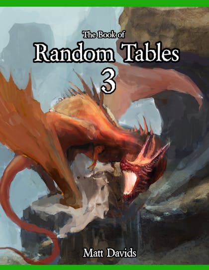The Book of Random Tables 3