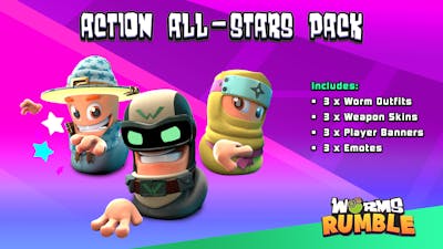 Worms Rumble - All Stars Pack