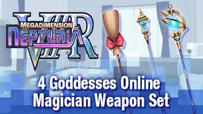 Megadimension Neptunia VIIR - 4 Goddesses Online Magician Weapon Set