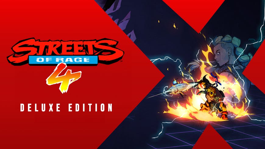 Product cover for Streets of Rage 4 Deluxe Edition