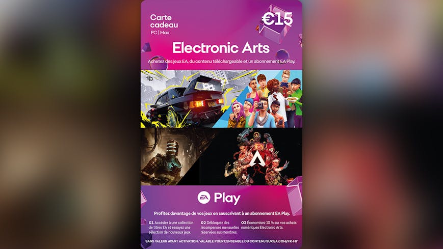 EA Gift Card Digital Code (FR) - €15