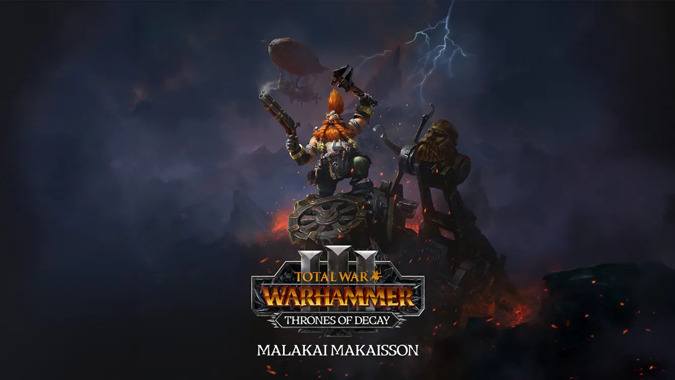 Product cover for Total War: WARHAMMER III - Malakai – Thrones of Decay - DLC