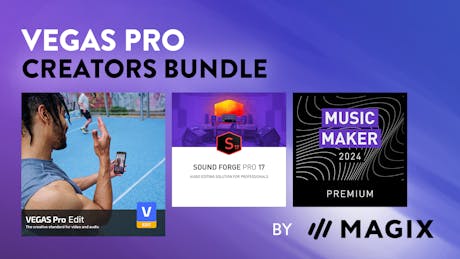 Product cover for VEGAS Pro Creators Bundle