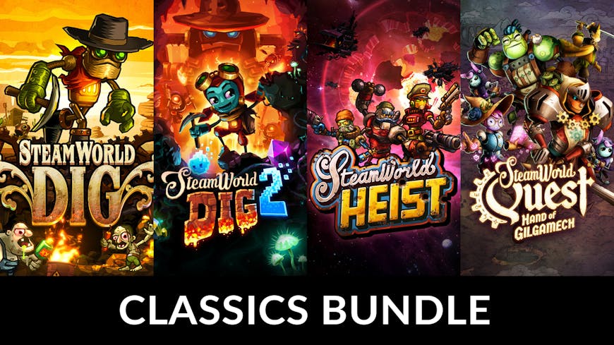 Product cover for SteamWorld Classics Bundle