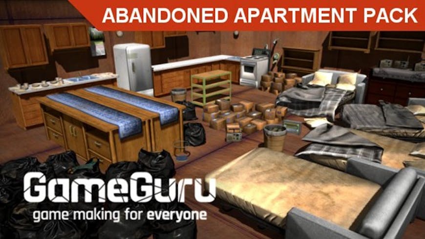 Product cover for GameGuru - Abandoned Apartment Pack