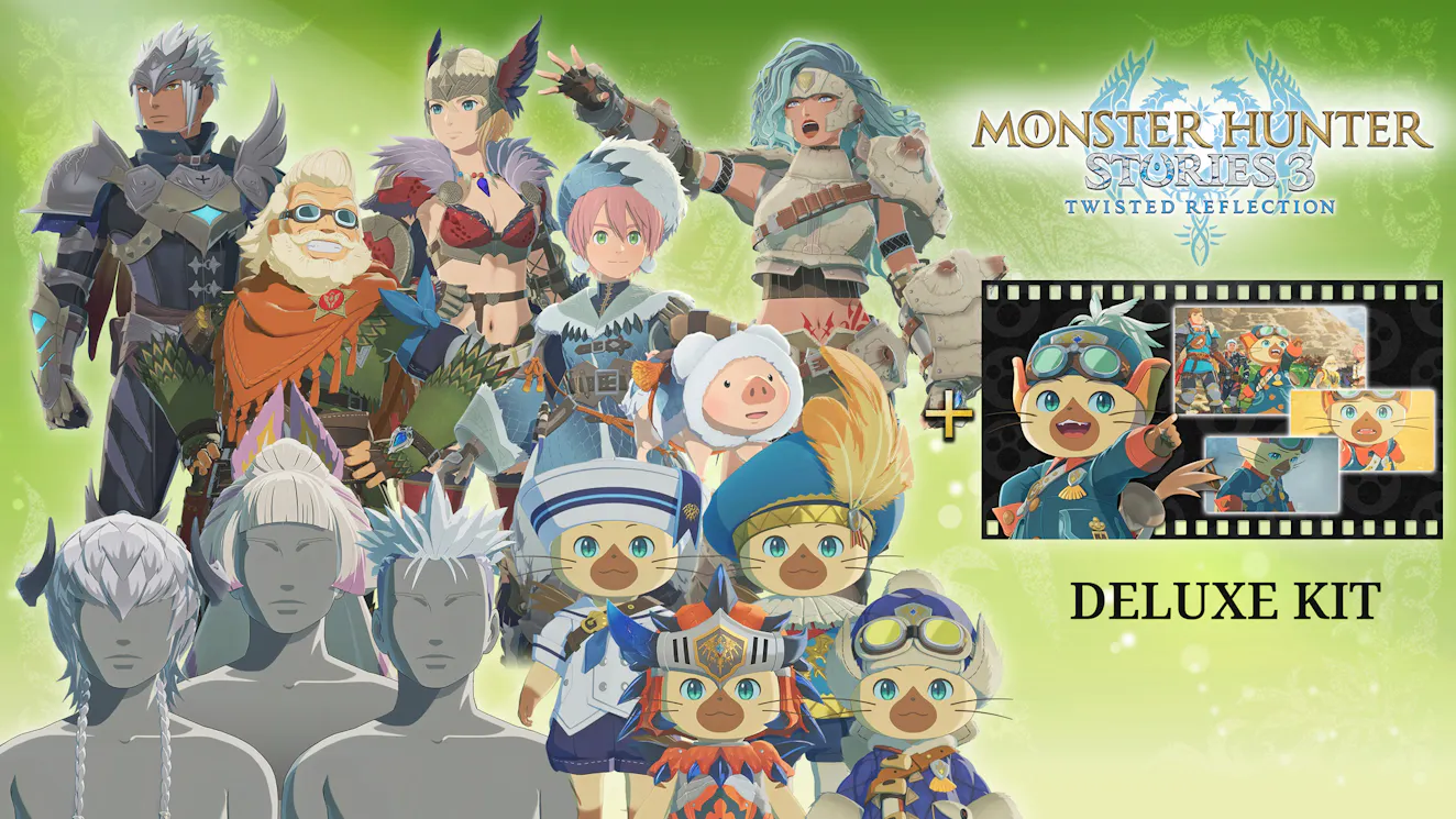 Product cover for Monster Hunter Stories 3: Twisted Reflection - Deluxe Kit - DLC