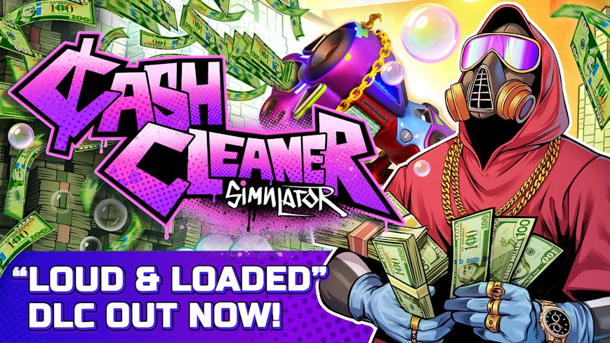 Product cover for Cash Cleaner Simulator - LOUD & LOADED