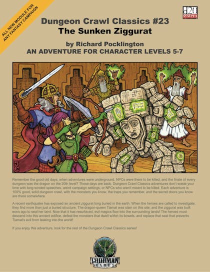 Dungeon Crawl Classics #23: The Sunken Ziggurat