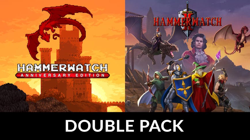 Product cover for Hammerwatch Anniversary Edition & Hammerwatch II Double Pack