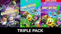 Product cover for Nickelodeon Kart Racers 2 & 3 Super Turbo Triple Pack