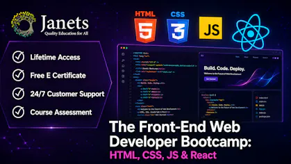 The Front-End Web Developer Bootcamp: HTML, CSS, JS & React