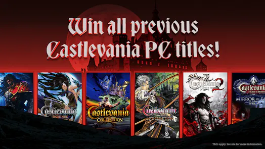 Castlevania Giveaway - Win all previous Castlevania PC titles!