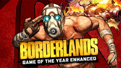 Product cover for Borderlands Game of the Year Enhanced