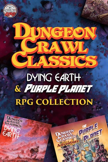 Product cover for Dungeon Crawl Classics Purple Planet & Dying Earth RPG Collection